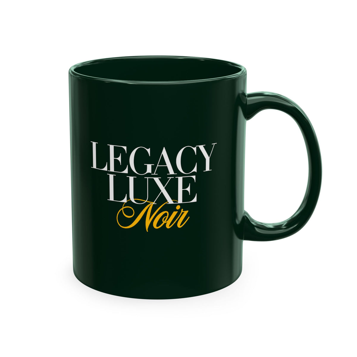 My Legacy Mug | Personalized Ebony Mug